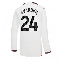 Manchester City Josko Gvardiol #24 Replika Bortatröja 2023-24 Långärmad